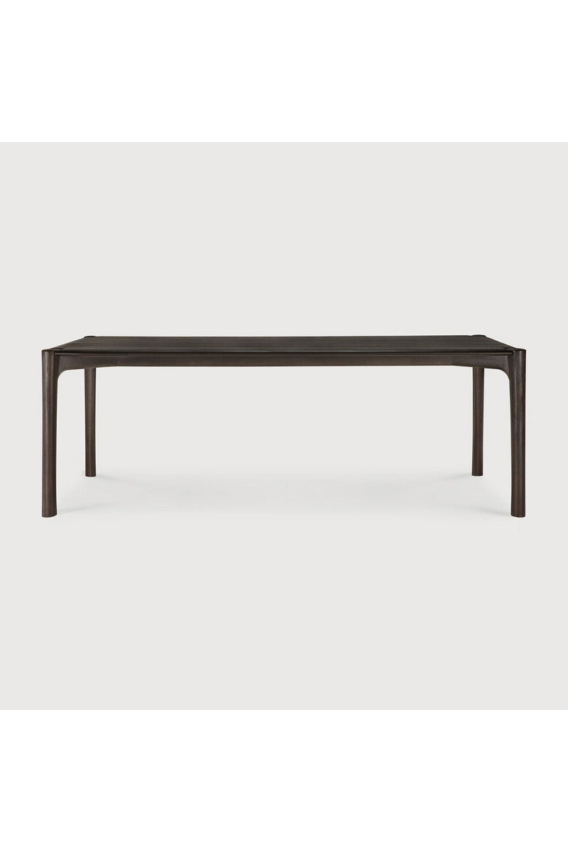 Varnished Teak Dining Table | Ethnicraft PI | Oroatrade.com