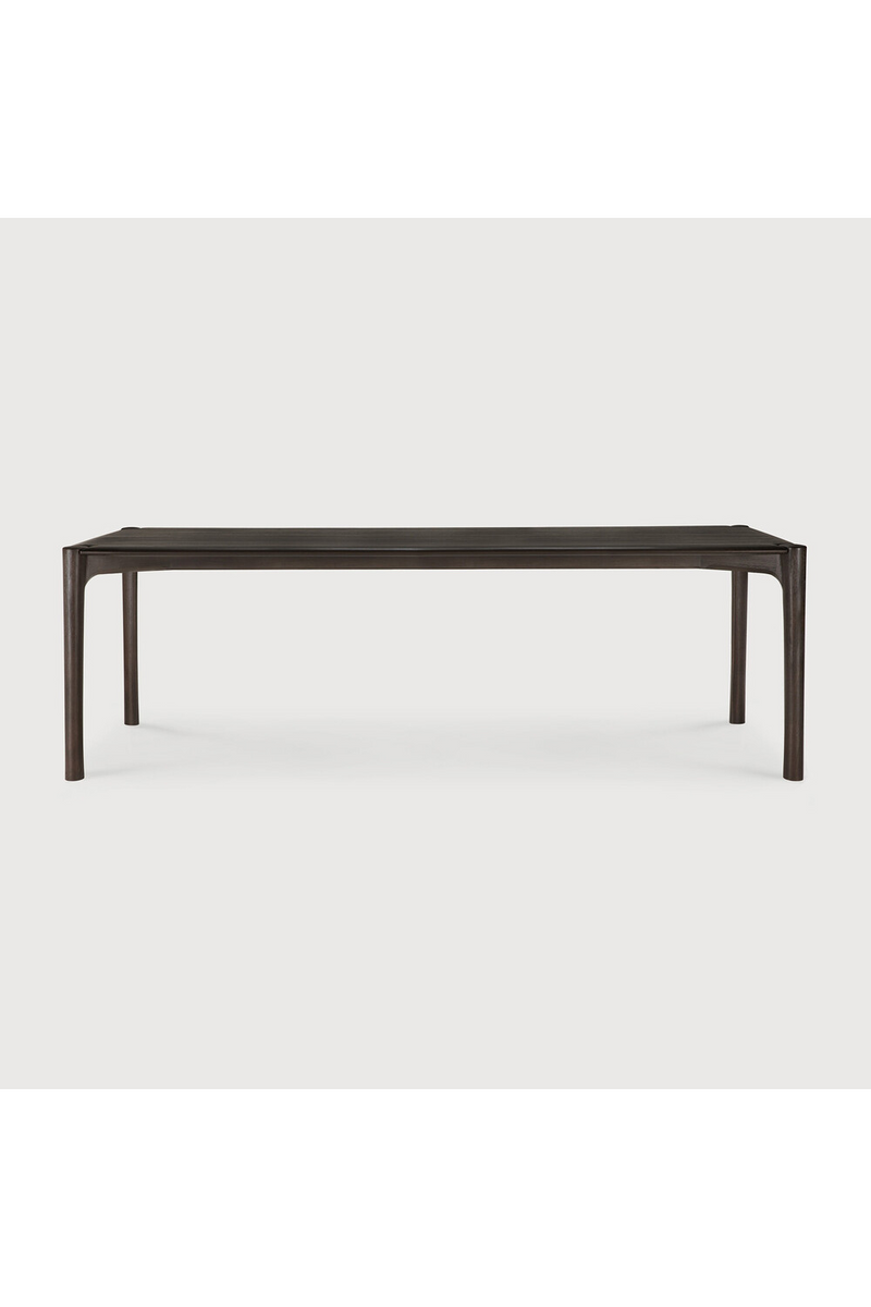 Varnished Teak Dining Table | Ethnicraft PI | Oroatrade.com