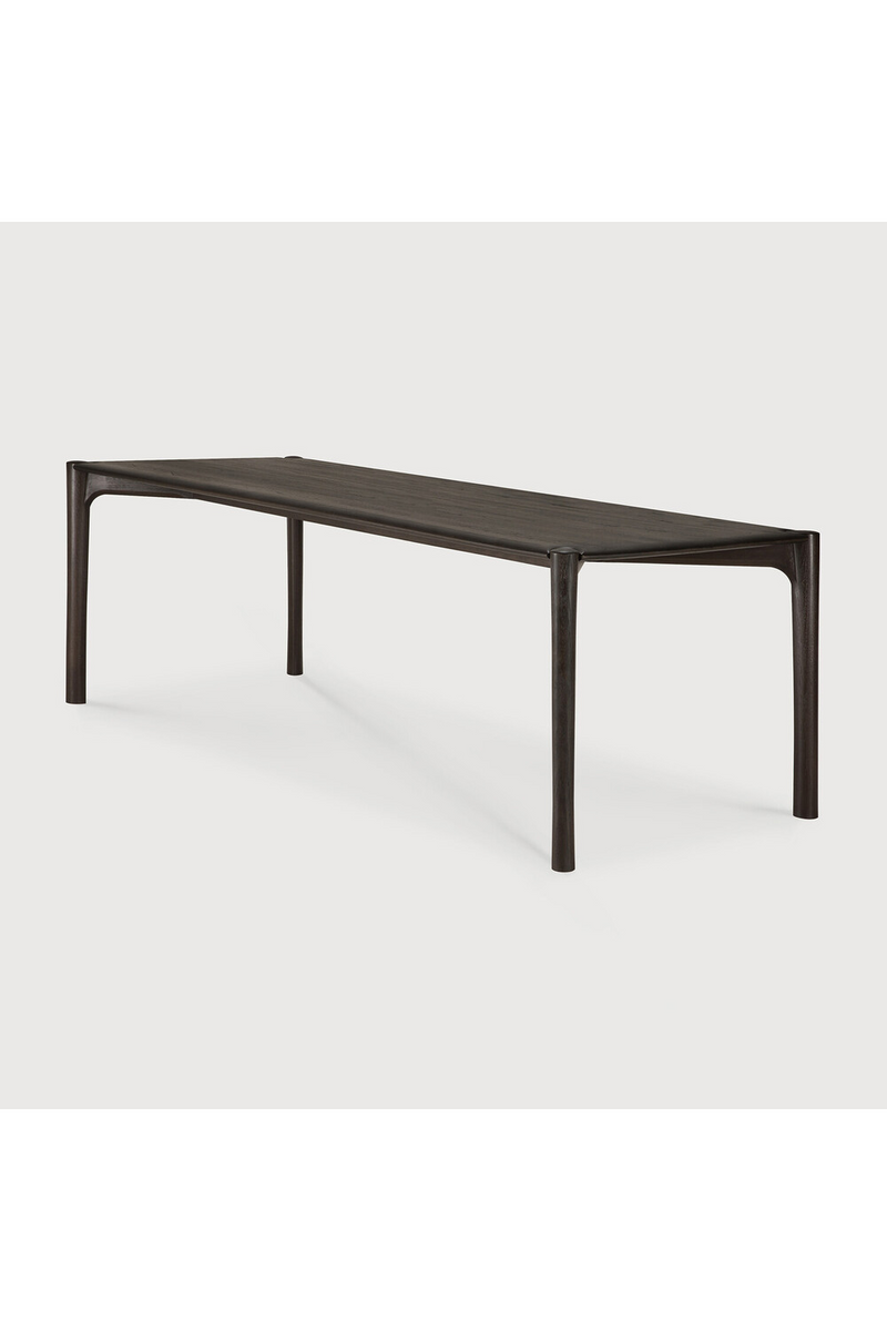 Varnished Teak Dining Table | Ethnicraft PI | Oroatrade.com
