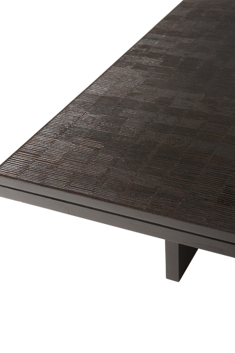 Wooden Coffee Table | Ethnicraft Grooves | Oroatrade.com