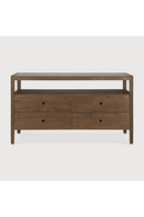 4-Drawer Oak Dresser | Ethnicraft Spindle | Oroatrade.com