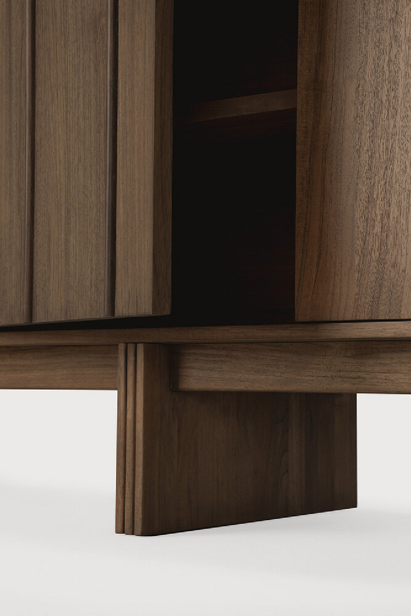 Teak Panel Sideboard | Ethnicraft Pillar | Oroatrade.com