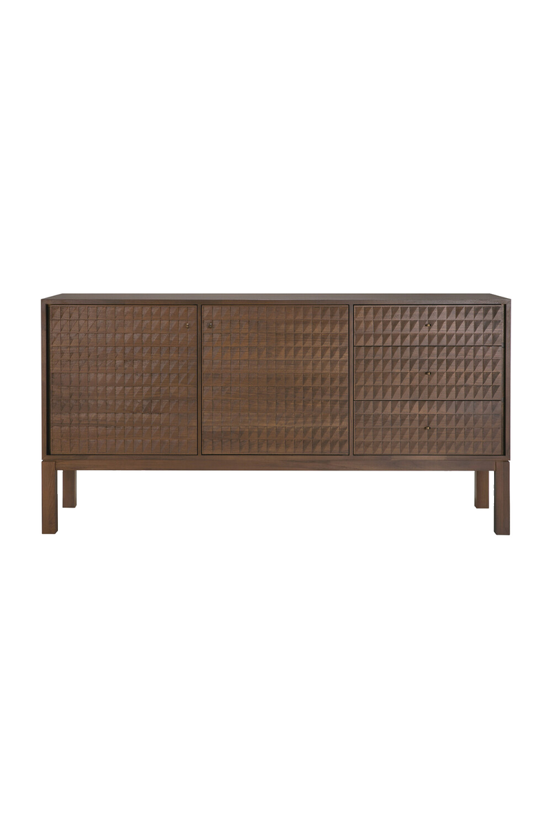 Hand-carved Paneled Sideboard | Ethnicraft Sono | Oroatrade.com