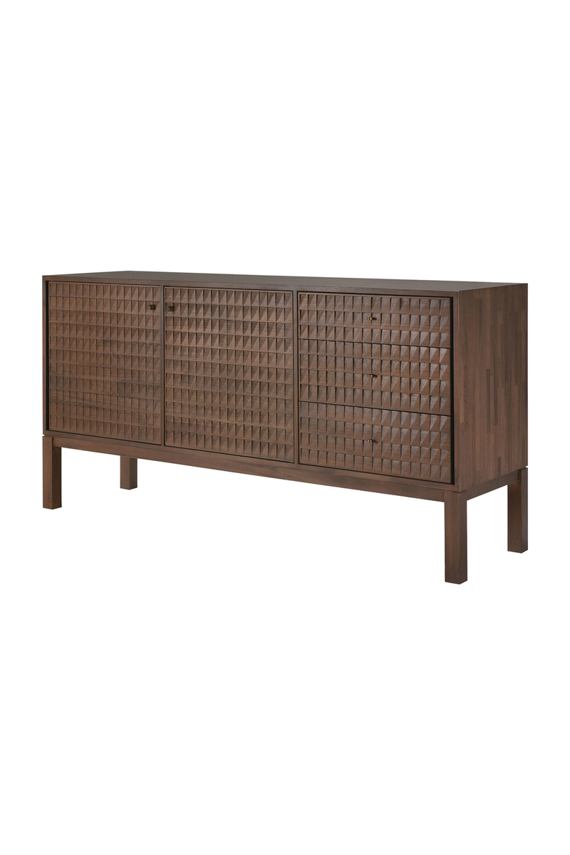 Hand-carved Paneled Sideboard | Ethnicraft Sono | Oroatrade.com