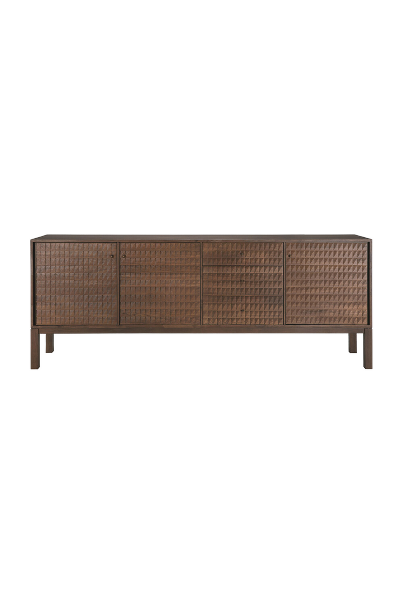 Hand-carved Paneled Sideboard | Ethnicraft Sono | Oroatrade.com