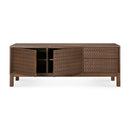 Hospitality furniture - Brown Teak Carved TV Cabinet - www.oroatrade.com