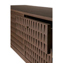 Hospitality furniture - Brown Teak Carved TV Cabinet - www.oroatrade.com