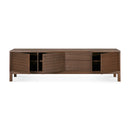 Hospitality furniture - Brown Teak Carved TV Cabinet - www.oroatrade.com