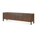 Hospitality furniture - Brown Teak Carved TV Cabinet - www.oroatrade.com