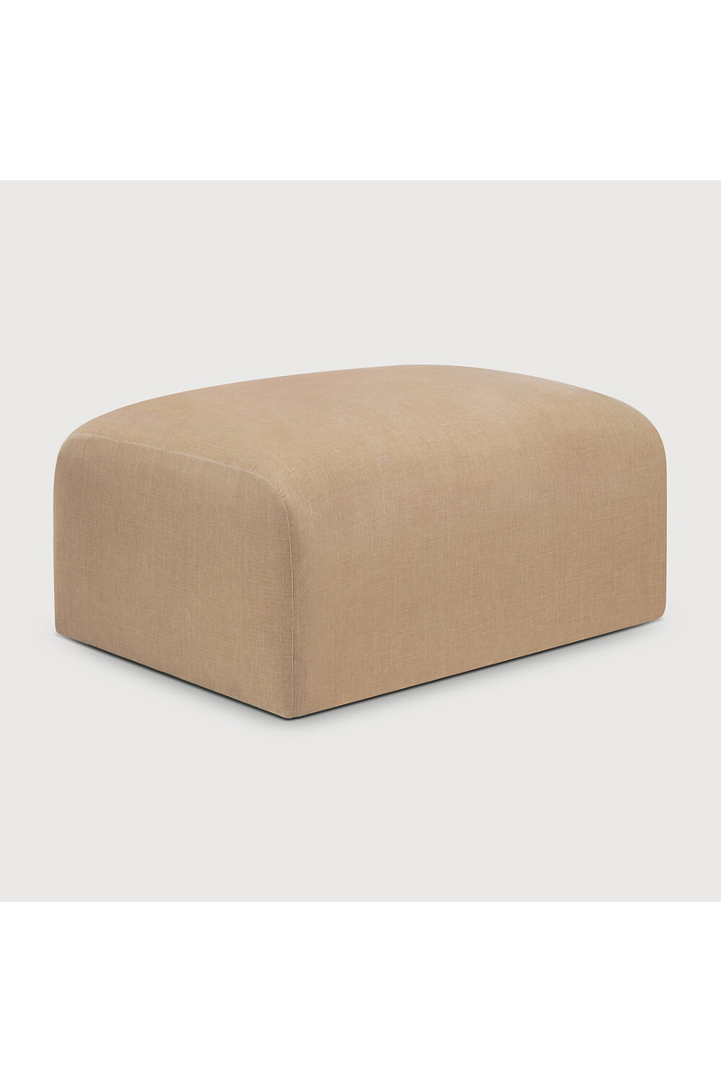 Stitched Detail Footstool | Ethnicraft Bulky | Oroatrade.com