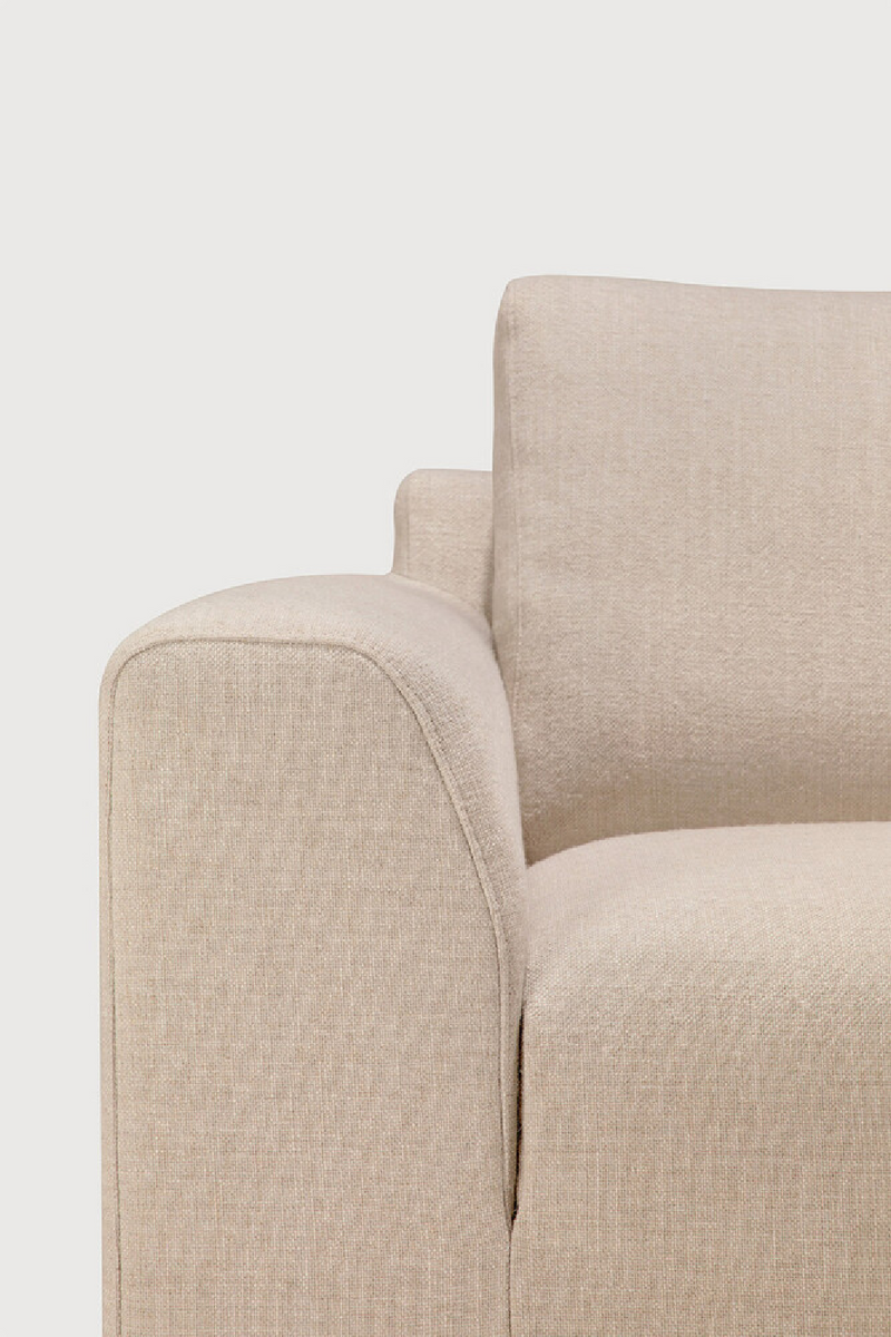 Cream Lounge Chair | Ethnicraft Ease | Oroatrade.com