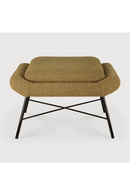 50's Inspired Upholstered Footstool | Ethnicraft Barrow | Oroatrade.com
