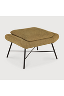 50's Inspired Upholstered Footstool | Ethnicraft Barrow | Oroatrade.com