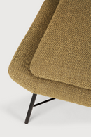 50's Inspired Upholstered Footstool | Ethnicraft Barrow | Oroatrade.com