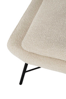 50's Inspired Upholstered Footstool | Ethnicraft Barrow | Oroatrade.com