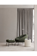 50's Inspired Upholstered Footstool | Ethnicraft Barrow | Oroatrade.com