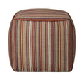 Hospitality furniture - Stripe Outdoor Ottoman - www.oroatrade.com
