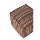 Hospitality furniture - Stripe Outdoor Ottoman - www.oroatrade.com
