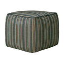 Stripe Outdoor Ottoman | Ethnicraft Zahara