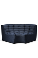 Graphite Fabric Upholstered Sofa | Ethnicraft N701 | Oroatrade.com