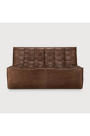 Brown Leather Modular Sofa | Ethnicraft N701 | Oroatrade.com