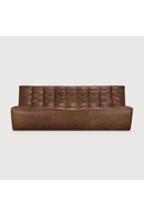 Brown Leather Modular Sofa | Ethnicraft N701 | Oroatrade.com