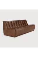Brown Leather Modular Sofa | Ethnicraft N701 | Oroatrade.com