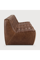 Brown Leather Modular Sofa | Ethnicraft N701 | Oroatrade.com