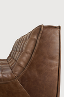 Brown Leather Modular Sofa | Ethnicraft N701 | Oroatrade.com