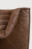 Brown Leather Modular Sofa | Ethnicraft N701 | Oroatrade.com