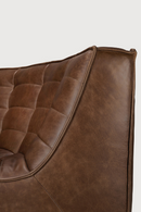 Brown Leather Modular Sofa | Ethnicraft N701 | Oroatrade.com