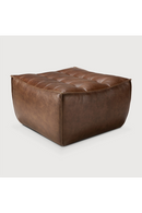 Brown Leather Modular Sofa | Ethnicraft N701 | Oroatrade.com