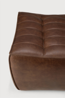Brown Leather Modular Sofa | Ethnicraft N701 | Oroatrade.com