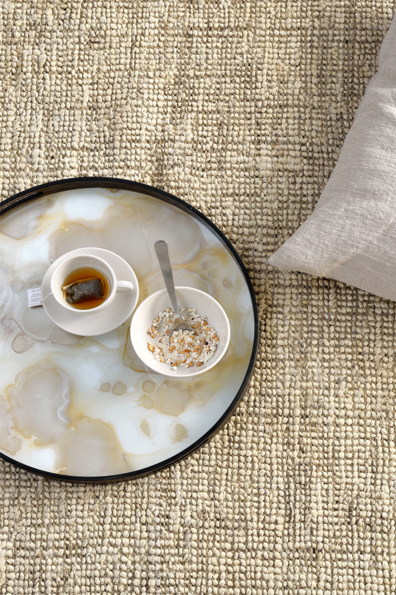 Round Glass Tray | Ethnicraft Organic | Oroatrade.com