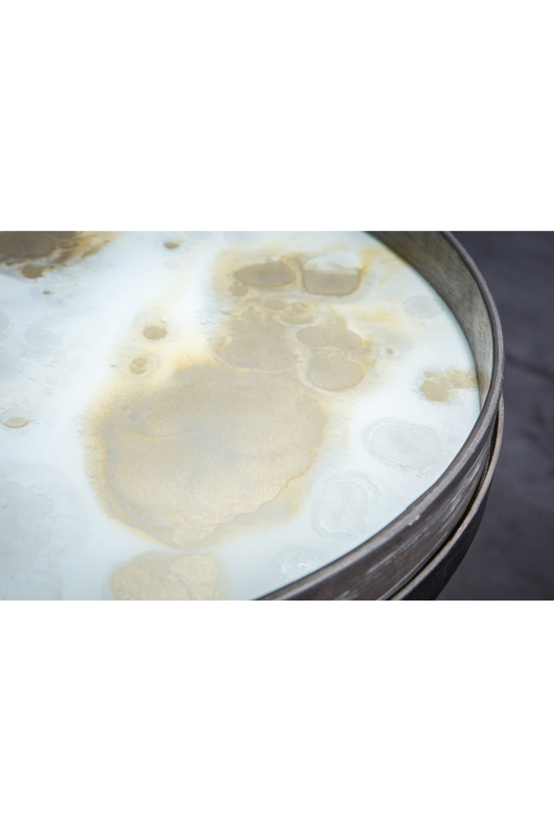 Round Glass Tray | Ethnicraft Organic | Oroatrade.com