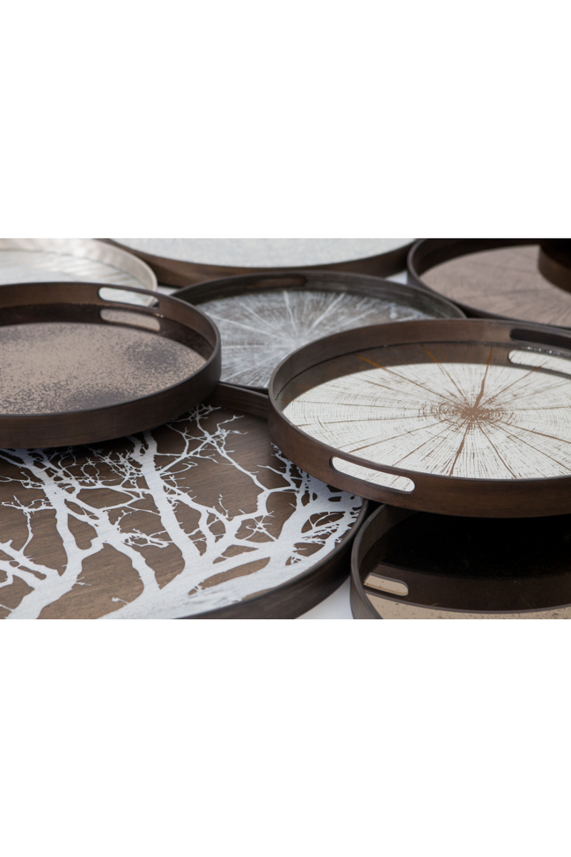 Mirror Round Tray | Ethnicraft Slice | Oroatrade.com