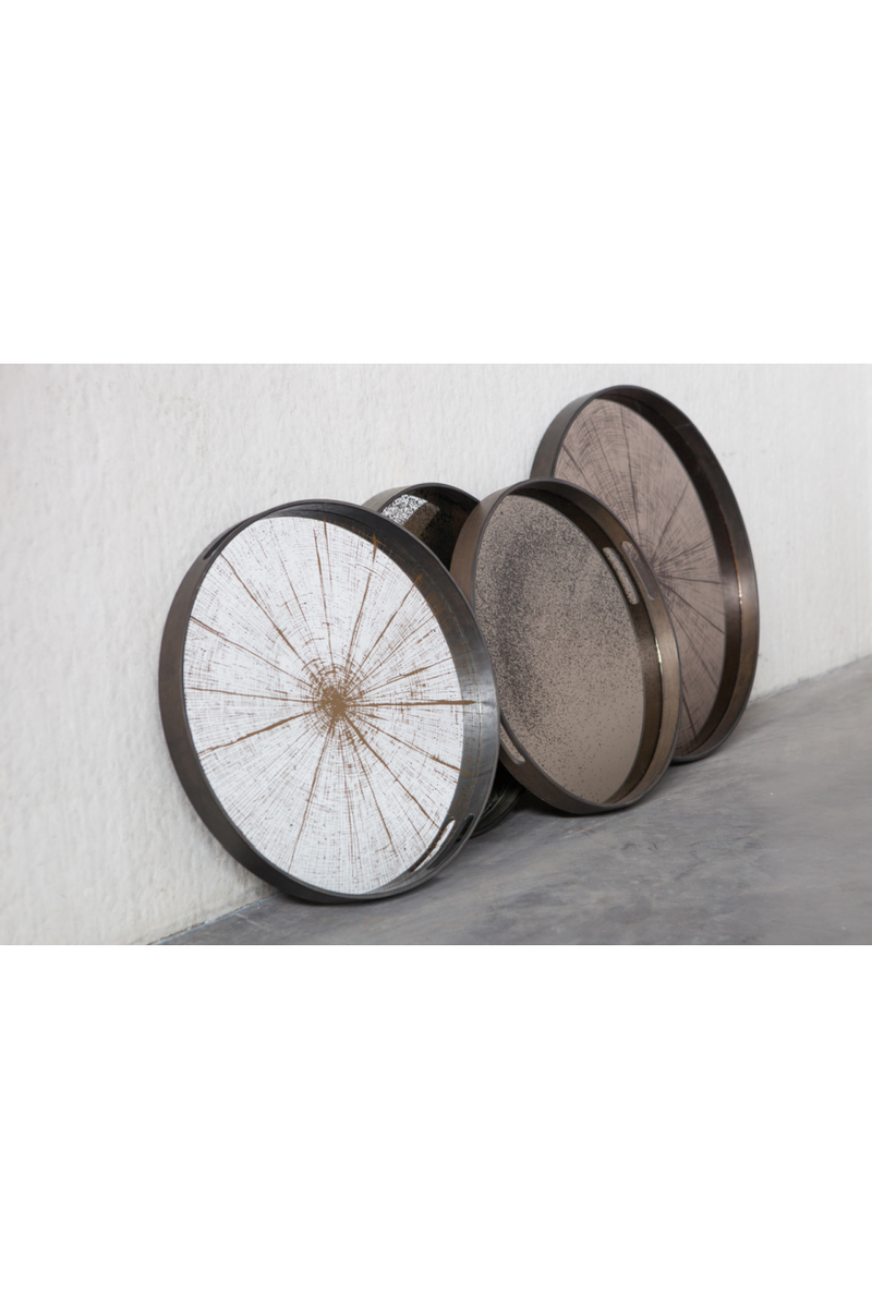Mirror Round Tray | Ethnicraft Slice | Oroatrade.com