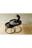 Aged Mirror Round Tray | Ethnicraft | Oroatrade.com