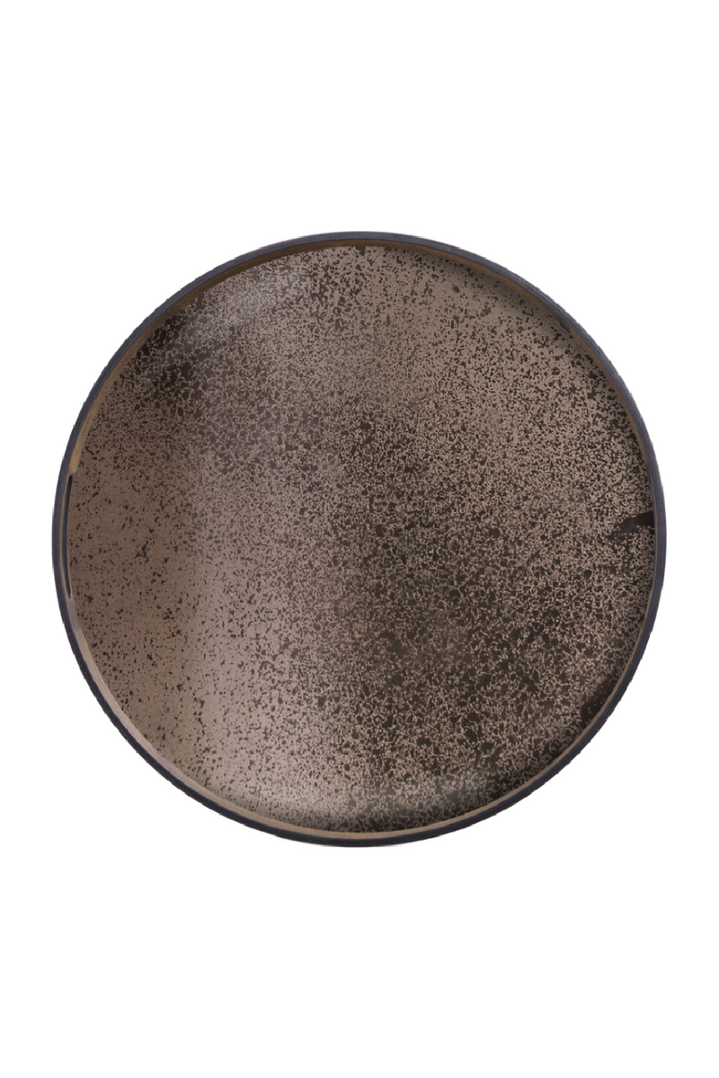 Aged Mirror Round Tray | Ethnicraft | Oroatrade.com