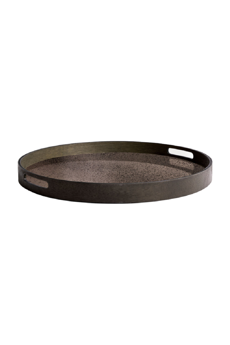 Aged Mirror Round Tray | Ethnicraft | Oroatrade.com