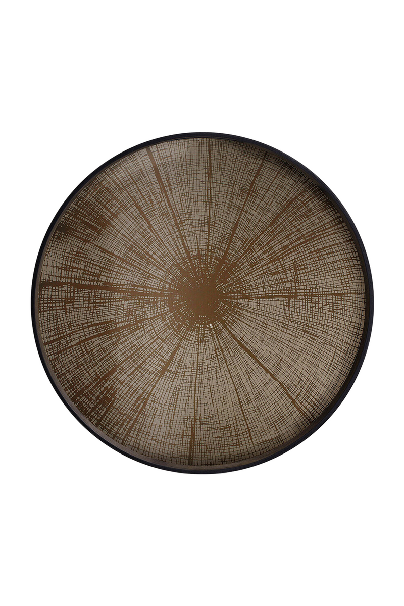 Mirror Round Tray | Ethnicraft Slice | Oroatrade.com