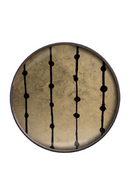 Round Gilded Glass Tray | Ethnicraft Dots | Oroatrade.com