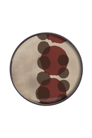 Hand-painted Glass Round Tray | Ethnicraft Dots | Oroatrade.com