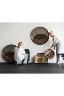 Hand-painted Glass Round Tray | Ethnicraft Dots | Oroatrade.com