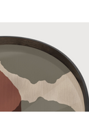 Round Glass Multicolored Tray | Ethnicraft Dots | Oroatrade.com