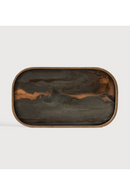 Hand-painted Glass Valet Tray | Ethnicraft Organic | Oroatrade.com