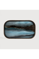 Hand-painted Glass Valet Tray | Ethnicraft Organic | Oroatrade.com