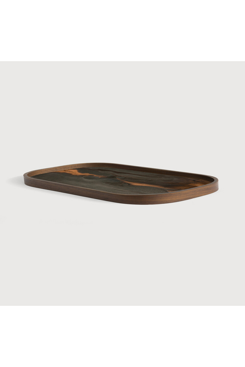 Hand-painted Glass Valet Tray | Ethnicraft Organic | Oroatrade.com
