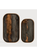 Hand-painted Glass Valet Tray | Ethnicraft Organic | Oroatrade.com