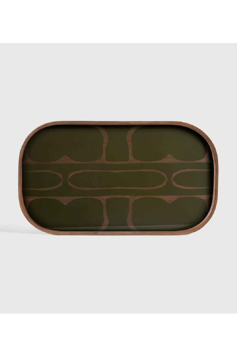 Hand-printed Glass Valet Tray | Ethnicraft Second Nature | Oroatrade.com